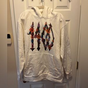 1400 x Trippie Redd Concert Tour Cream Men’s Hoodie Size Large BNOT